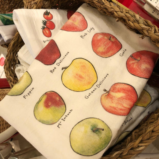 Apple Flour Sack Towel