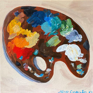 Artist Palette II by Mindy Carpenter