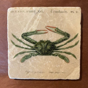 Crab Marble Coaster