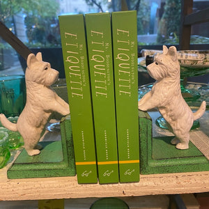 Westie Bookends