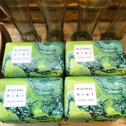 Mint Marble Soap