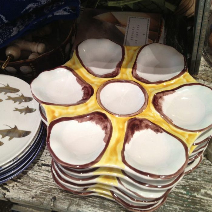 Canary Oyster Plate