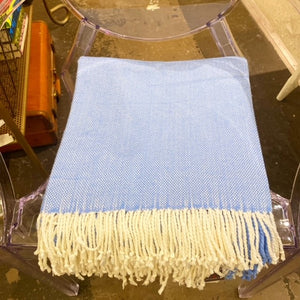 Carolina Blue Throw