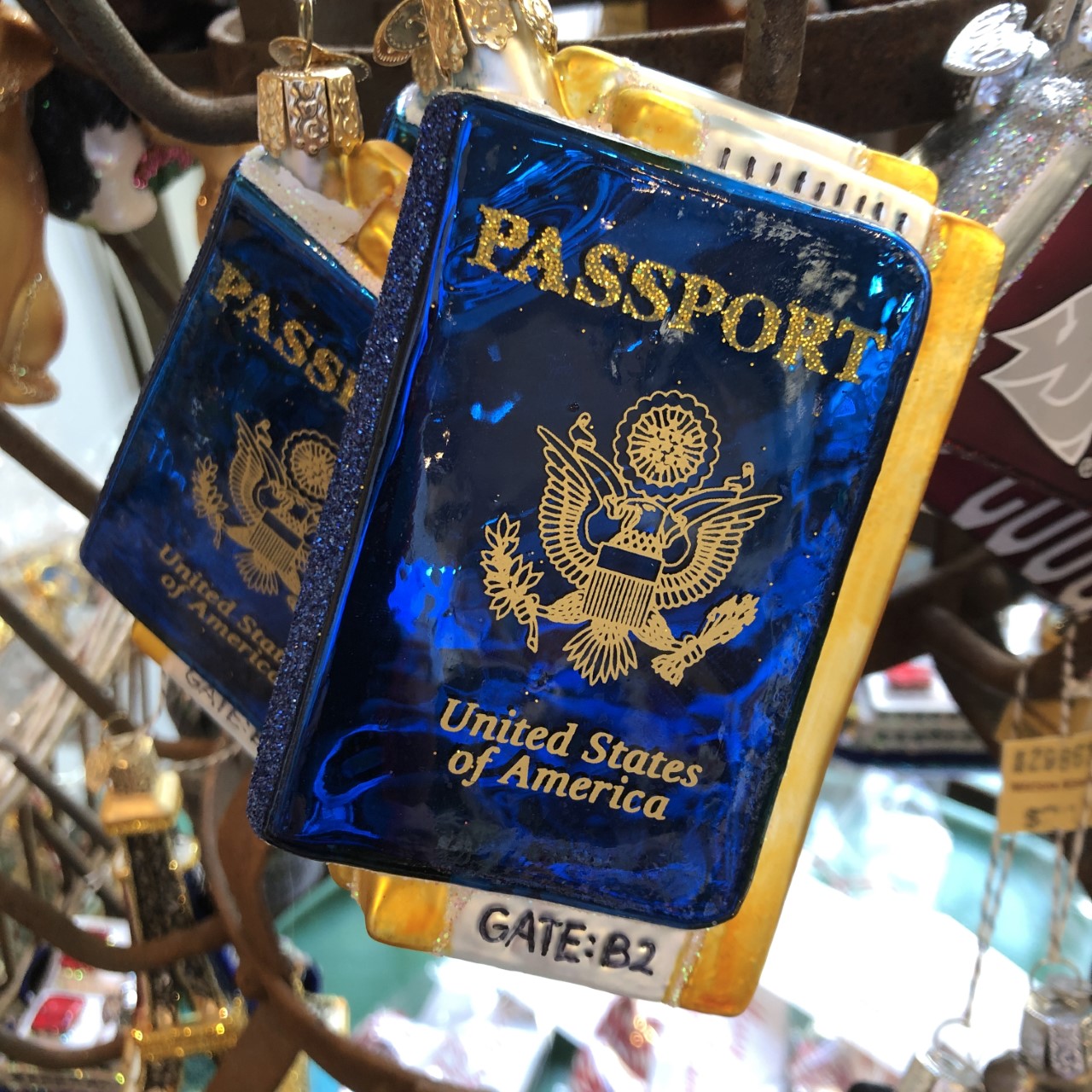 Passport Holiday Ornament