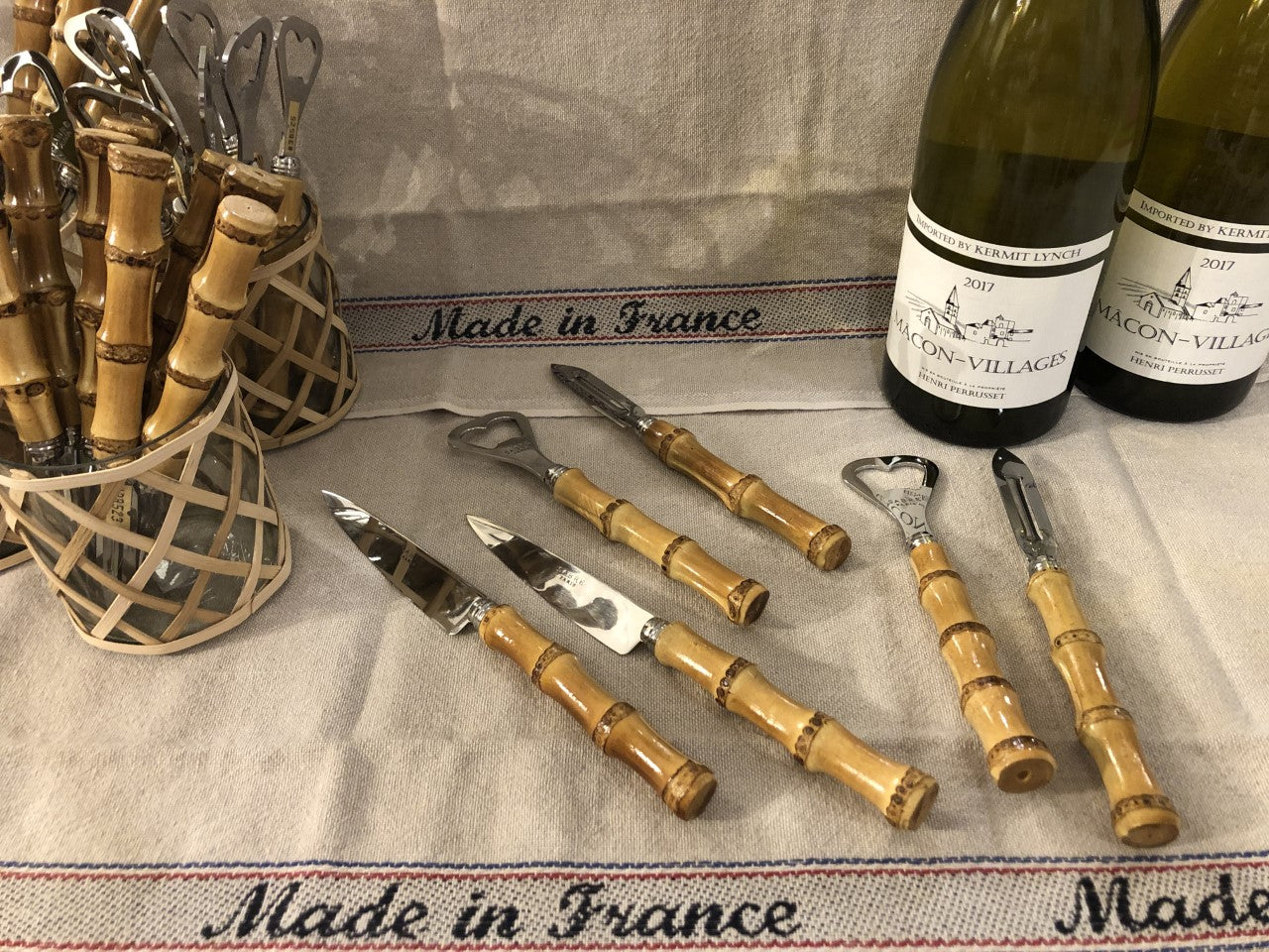 French Bamboo Bar Knife