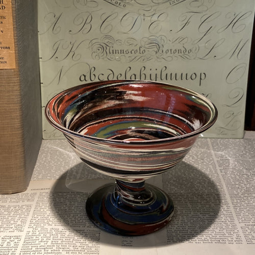 Desert Sands Footed Bowl