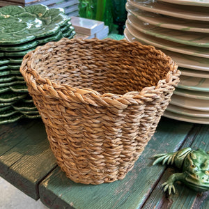 Rattan Basket for Plant or Storage