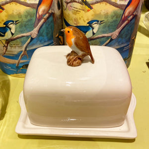 Robin Butter Dish